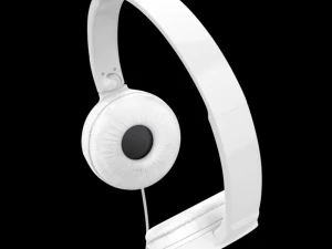 sony mdrzx110 headphones white 3D Model