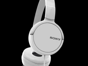 sony mdrzx110 headphones white 3D Model