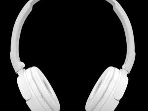 sony mdrzx110 headphones white 3D Model