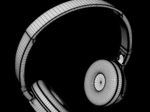 sony mdrzx110 headphones white Modelo 3D