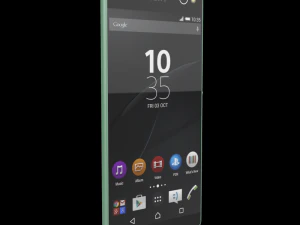 sony xperia c5 ultra dual soft mint 3D Model