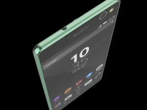sony xperia c5 ultra dual soft mint 3D Model