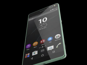 sony xperia c5 ultra dual soft mint 3D Model