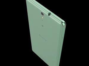sony xperia c5 ultra dual soft mint 3D Model