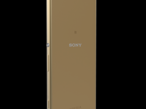 sony xperia m5 ltet gsm dual sim gold 3D मॉडल