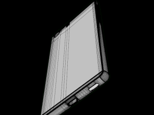 sony xperia m5 ltet gsm dual sim gold 3D मॉडल