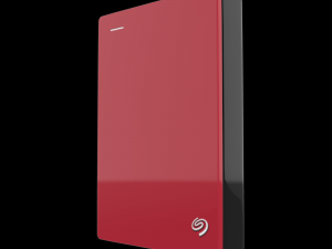 seagate 4tb backup plus portable drive red 3D मॉडल