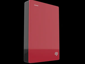 seagate 4tb backup plus portable drive red 3D Model