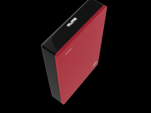 seagate 4tb backup plus portable drive red Model 3D