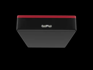 seagate 4tb backup plus portable drive red 3D Model