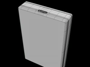 seagate 4tb backup plus portable drive red Model 3D