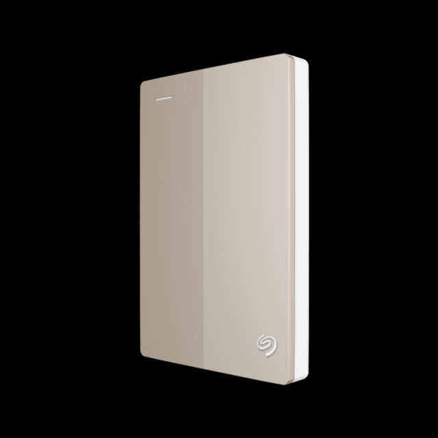 seagate 1tb backup plus slim portable drive gold 3D 모델 .c4d .max .obj .3ds .fbx .stl .blend 