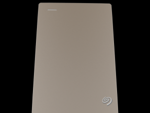 seagate 1tb backup plus slim portable drive gold 3D 모델