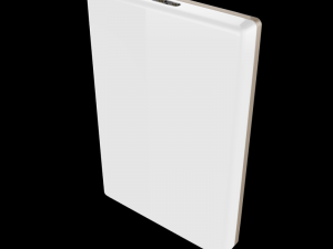 seagate 1tb backup plus slim portable drive gold 3D 모델