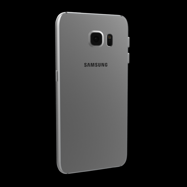 Samsung galaxy s6 edge plus silver top