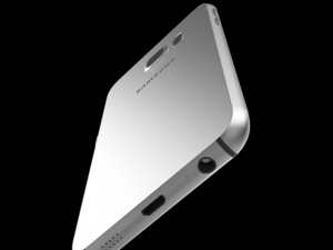 samsung galaxy s6 edge plus 32 gb silver Modelo 3D