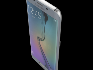 samsung galaxy s6 edge plus 32 gb silver Modelo 3D