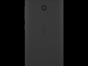 nokia x gsm mobile phone dual sim black 3D मॉडल
