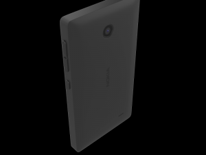 nokia x gsm mobile phone dual sim black 3D मॉडल