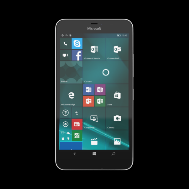 microsoft lumia 640 xl lte white 3D मॉडल .c4d .max .obj .3ds .fbx .stl .blend 