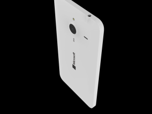 microsoft lumia 640 xl lte white 3D मॉडल
