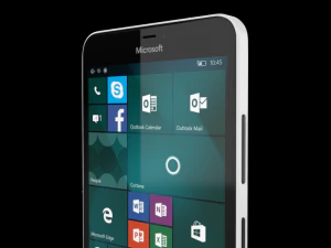 microsoft lumia 640 xl lte branco Modelo 3D