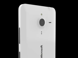 microsoft lumia 640 xl lte branco Modelo 3D