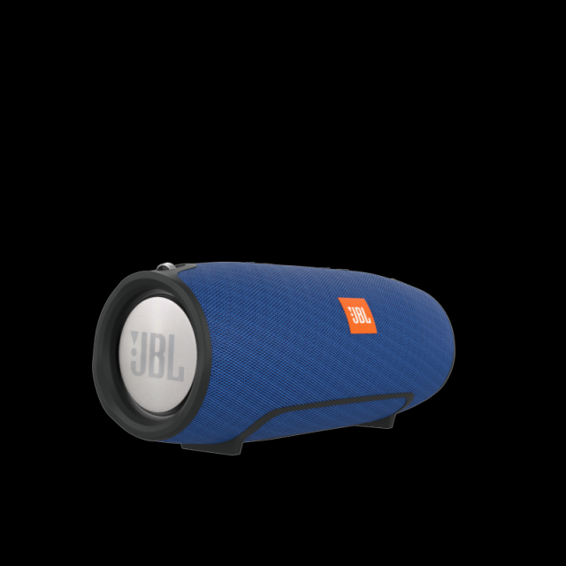 jbl extreme portable bluetooth speaker blue 3D Model .c4d .max .obj .3ds .fbx .stl .blend 