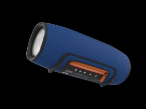 jbl extreme portable bluetooth speaker blue 3D Model
