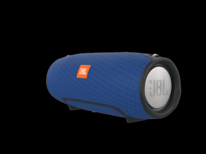 jbl extreme portable bluetooth speaker blue 3D Model