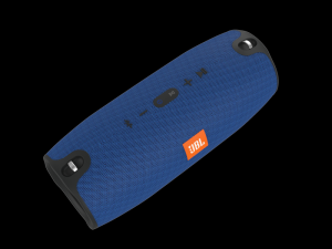 jbl extreme portable bluetooth speaker blue 3D Model