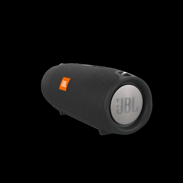 jbl extreme portable bluetooth speaker black Modello 3D .c4d .max .obj .3ds .fbx .stl .blend 
