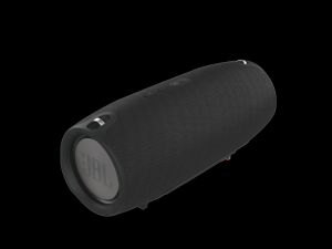 jbl extreme portable bluetooth speaker black Modello 3D