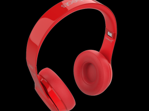 beats solo 2 headphones red 3D Модель