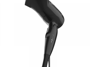 braun hd 130 satin hair dryer black 3D मॉडल