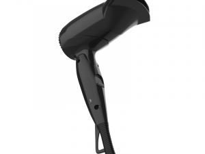 braun hd 130 satin hair dryer black 3D मॉडल