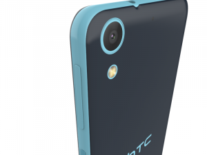 htc desire 626 lte blue lagoon 3D मॉडल