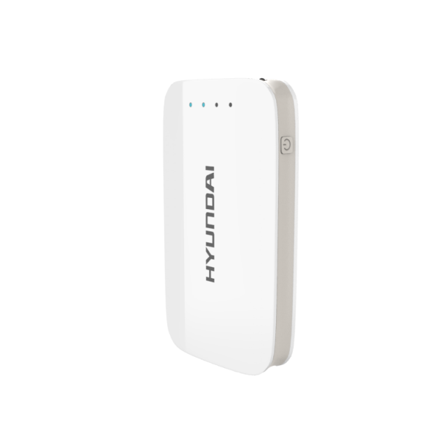 hyundai ultra portable power bank white 3D मॉडल .c4d .max .obj .3ds .fbx .stl .blend 