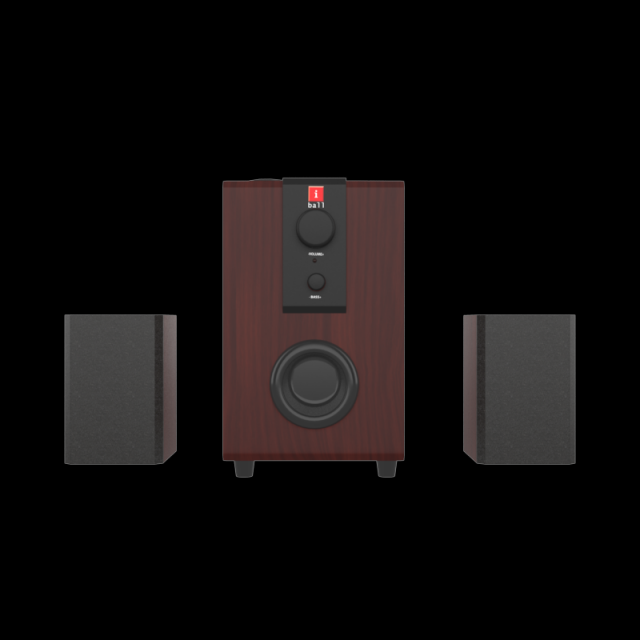 iball raaga 2 1 q9 speakers ar 3D मॉडल .c4d .max .obj .3ds .fbx .stl .blend 