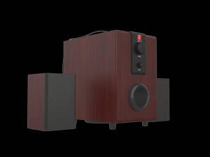 iball raaga 2 1 q9 speakers ar 3D मॉडल