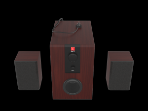 iball raaga 2 1 q9 speakers ar 3D मॉडल