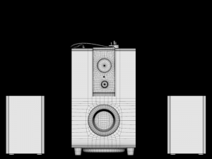iball raaga 2 1 q9 speakers ar 3D मॉडल