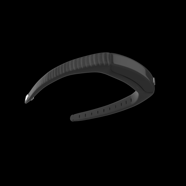 intex fitrist smart band black 3D मॉडल .c4d .max .obj .3ds .fbx .stl .blend 