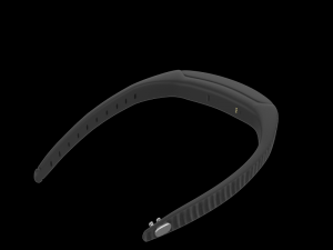 intex fitrist smart band black 3D मॉडल