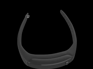 इंटेक्स फिटरिस्ट स्मार्ट बैंड ब्लैक 3D मॉडल