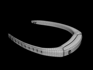 intex fitrist smart band black 3D मॉडल