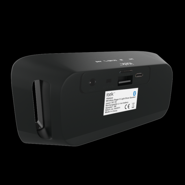 itek rager ii portable bt speaker black 3D in 3DExport