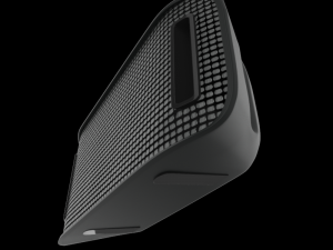 itek rager ii portable bt speaker black 3D मॉडल