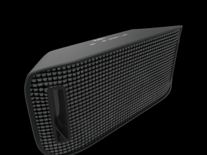 itek rager ii portable bt speaker black 3D मॉडल