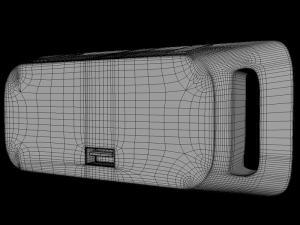 itek rager ii portable bt speaker black 3D मॉडल